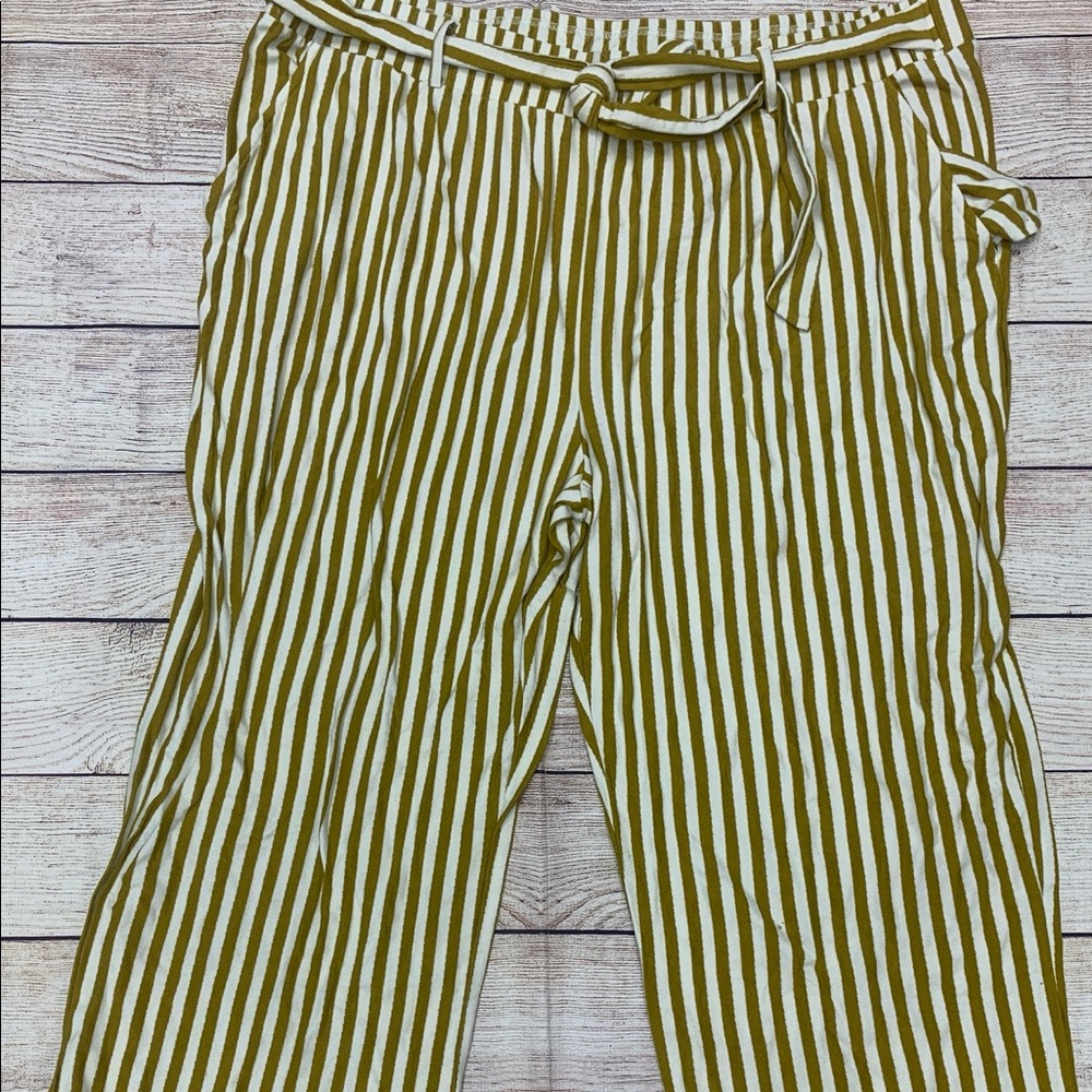 Anybody Striped Drawstring Pants